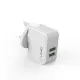 LDNIO A2203 Lightning Travel Fast Charger with 2 USB Ports