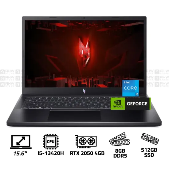 ACER NITRO V 15 Intel Core i5-13420H 8GB DDR5 512GB SSD RTX 2050 4GB 15.6" FHD 165Hz Win 11 Black
