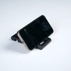 Mobile Stand 3D Printed - Black Mobile Stand 3D Printed - Black