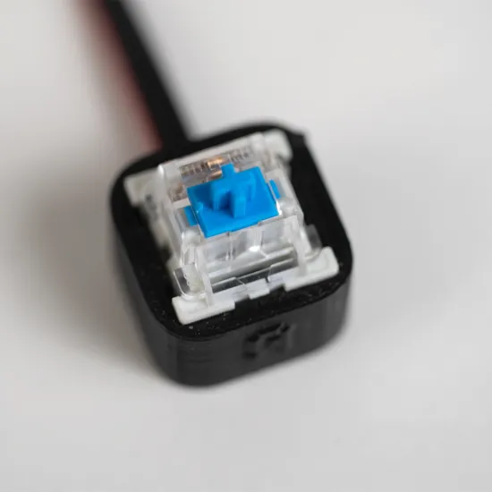 AHW PC External Power Start On/Off Button Blue Switch 3D Printed 1.65M Cable