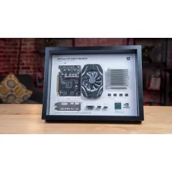 AHW Disassembled Frame For MSI GeFore GTX 1050 Ti 4G OCV1