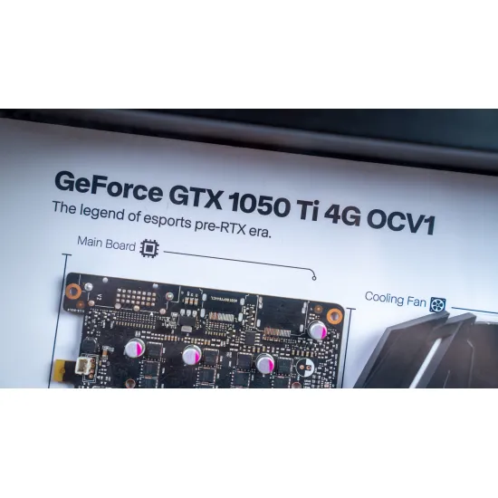 AHW Disassembled Frame For MSI GeFore GTX 1050 Ti 4G OCV1