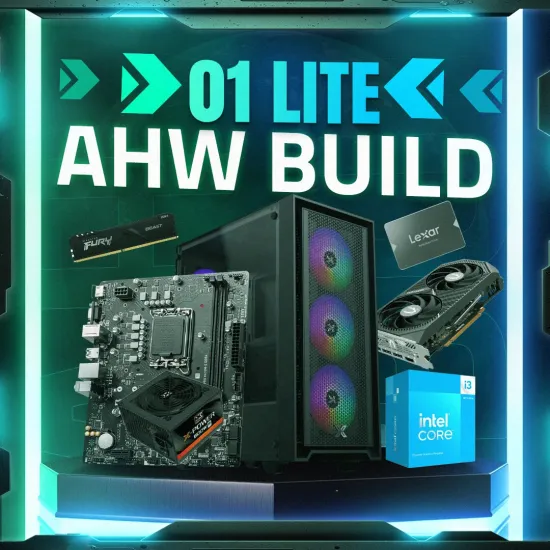 AHW Build 01 Lite (i3-14100F & RTX 3050)