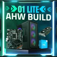 AHW Build 01 Lite (i3-14100F & RTX 3050)