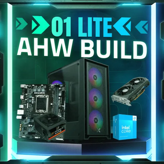 AHW Build 01 Lite (i3-14100F & RTX 3050)