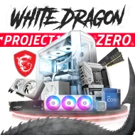 AHW White Dragon Build (Intel i7 14700KF & RTX 5070) Project Zero By MSI