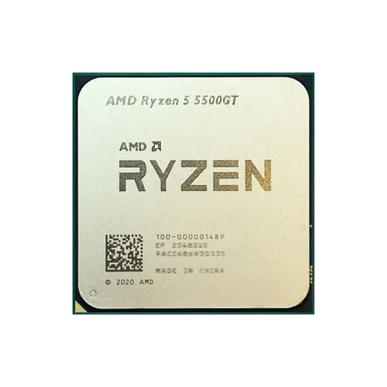 AMD Ryzen 5 5500GT Processor 6 Cores 12 Threads With Fan (4.4 Ghz Mhz Max Boost) AM4 Socket Radeon Graphics MPK 