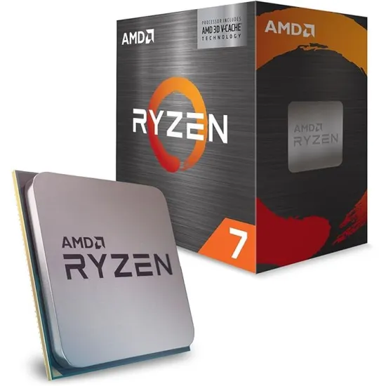 AMD Ryzen 7 5700X3D Processor 8 Cores 16 Threads 4.1 Ghz Max Boost AM4 Socket