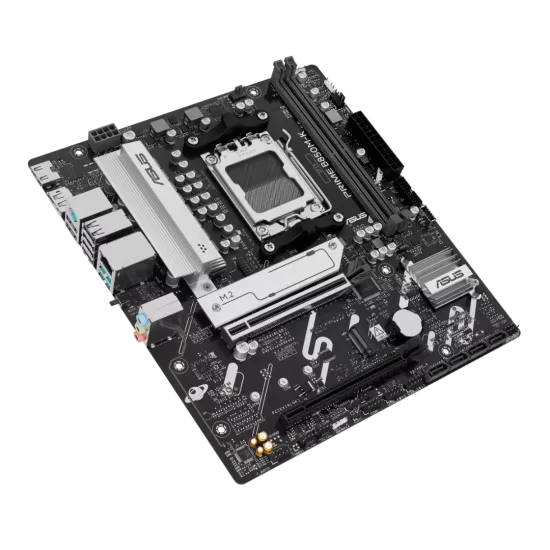Asus Prime B850M-K DDR5 AM5 M-ATX Motherboard Black