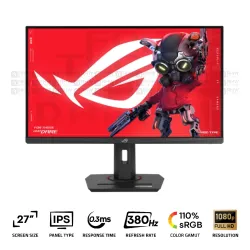 ASUS ROG Strix XG279CNS Gaming Monitor 27 Inch Fast IPS Full HD 1080p 380Hz (overclock) 0.3Ms Extreme Low Motion Blur Sync Black