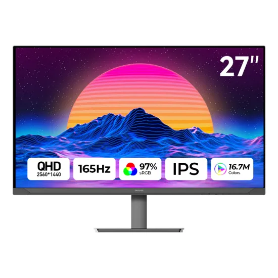 AIWA MZ2707 Gaming Monitor 27 Inch IPS 2K 165Hz Black