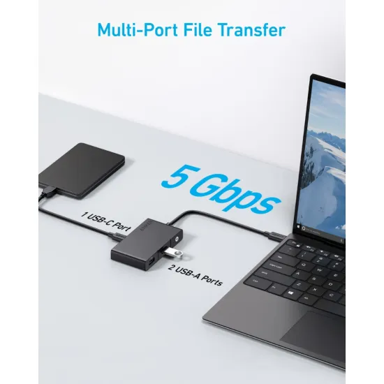 Anker 332 USB-C PD Hub 5-in-1 - A8355