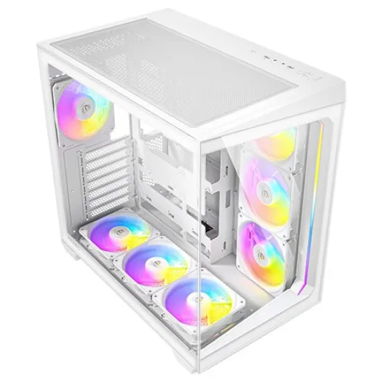 Antec C5 ARGB Mid Tower ATX Case 7 Fan White