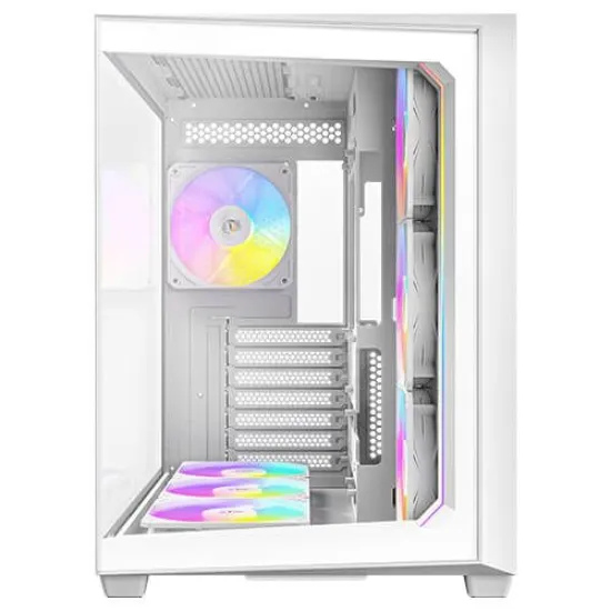 Antec C5 ARGB Mid Tower ATX Case 7 Fan White