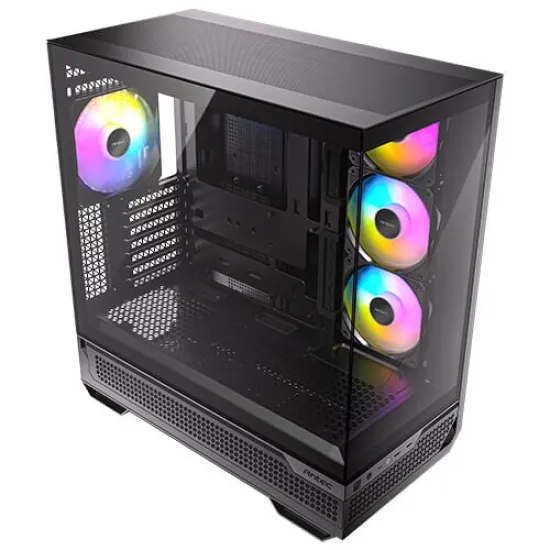 Antec C7 ARGB Mid Tower E-ATX Case 4 Fan Black