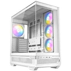 Antec C7 ARGB Mid Tower E-ATX Case 4 Fan White