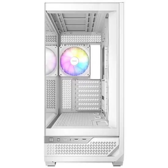Antec C7 ARGB Mid Tower E-ATX Case 4 Fan White