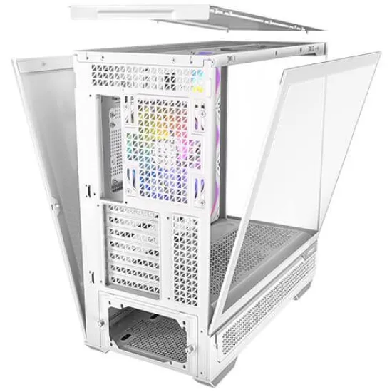 Antec C7 ARGB Mid Tower E-ATX Case 4 Fan White