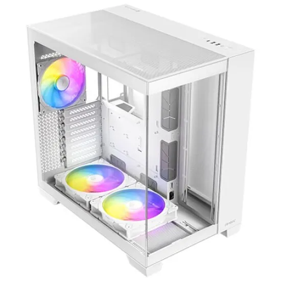Antec C8 ARGB Full Tower E-ATX Case 3 Fan White