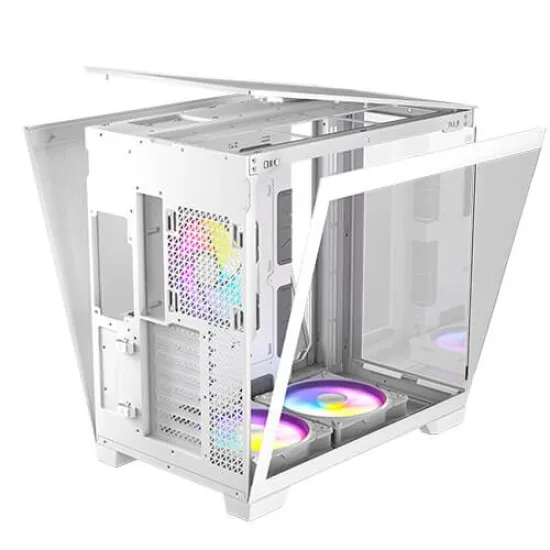 Antec C8 ARGB Full Tower E-ATX Case 3 Fan White