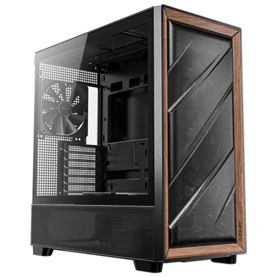 Antec Flux Mesh Mid Tower E-ATX Case 5 Fan Black