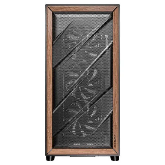 Antec Flux Mesh Mid Tower E-ATX Case 5 Fan Black