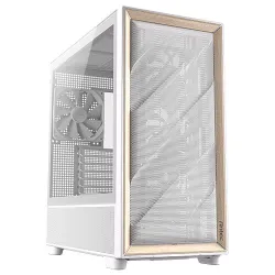 Antec Flux Mesh Mid Tower E-ATX Case 5 Fan White