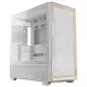 Antec Flux Mesh Mid Tower E-ATX Case 5 Fan White