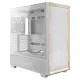 Antec Flux Mesh Mid Tower E-ATX Case 5 Fan White