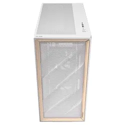 Antec Flux Mesh Mid Tower E-ATX Case 5 Fan White