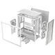 Antec Flux Mesh Mid Tower E-ATX Case 5 Fan White