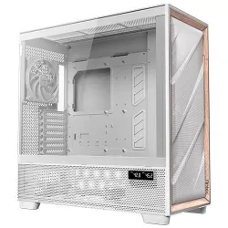 Antec Flux Pro Full Tower E-ATX Case 6 Fan White