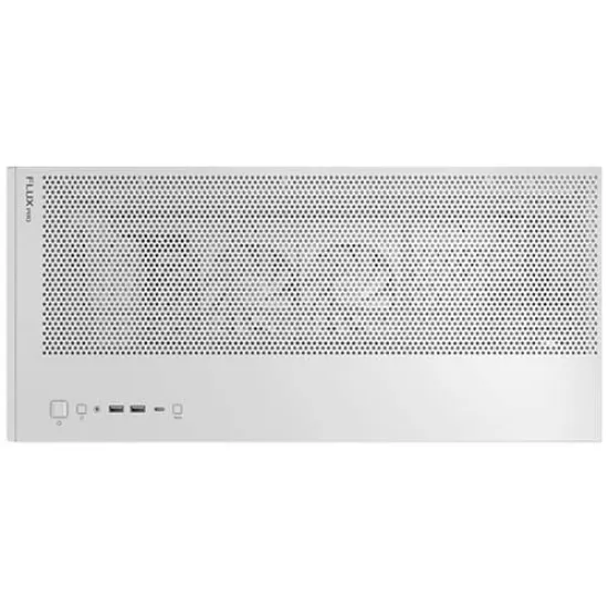 Antec Flux Pro Full Tower E-ATX Case 6 Fan White