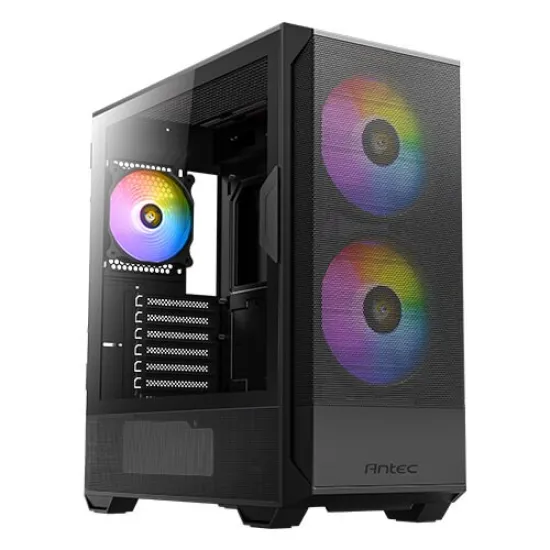 Antec NX416 ARGB Mid Tower ATX Case 3 Fan Black
