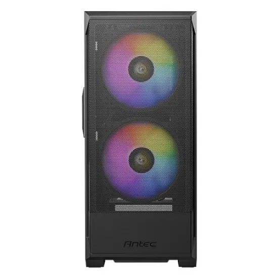 Antec NX416 ARGB Mid Tower ATX Case 3 Fan Black