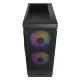 Antec NX416 ARGB Mid Tower ATX Case 3 Fan Black