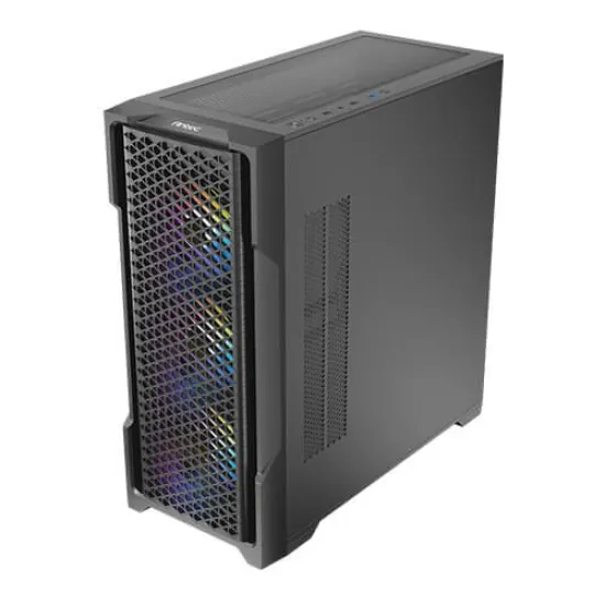 Antec AX90 Mid Tower Case 4 Fan ARGB Black + Antec Atom G750 Gold SEMI-MODULAR Power Supply