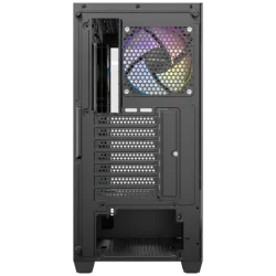 Antec CX300 Mid Tower Case 4 Fan RGB Black + Antec Atom V650 Power Supply 