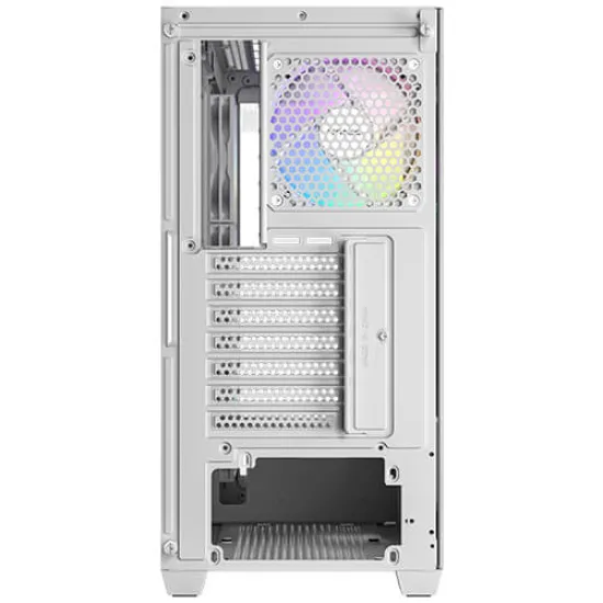 Antec CX300 Mid Tower Case 4 Fan ARGB White + Antec Atom B750 80+ Bronze Power Supply