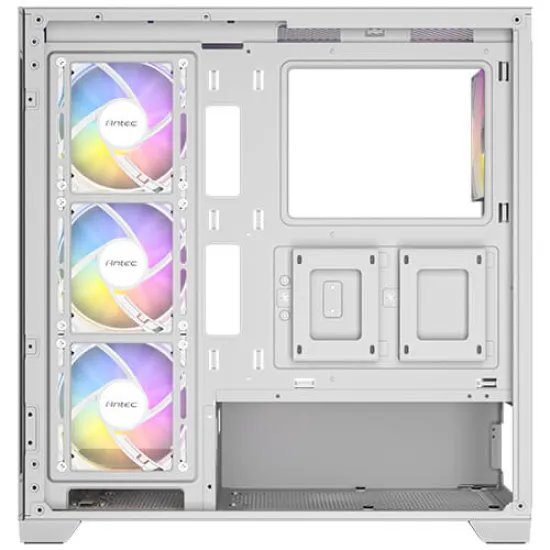 Antec CX300 Mid Tower Case 4 Fan ARGB White + Antec Atom B750 80+ Bronze Power Supply