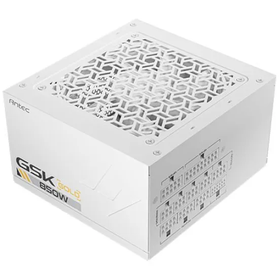 Antec GSK GSK850 80+ Gold Full Modular ATX3.1 Power Supply White