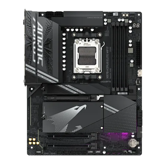 Gigabyte X870 AORUS ELITE WIFI7 AM5 ATX Motherboard Black