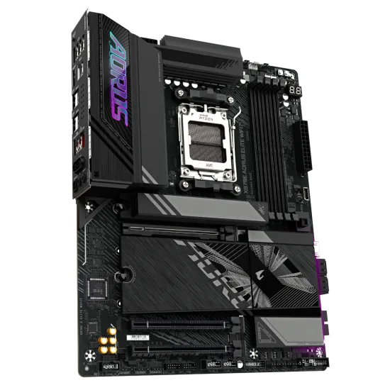 Gigabyte X870E AORUS ELITE WIFI7 AM5 ATX Motherboard Black