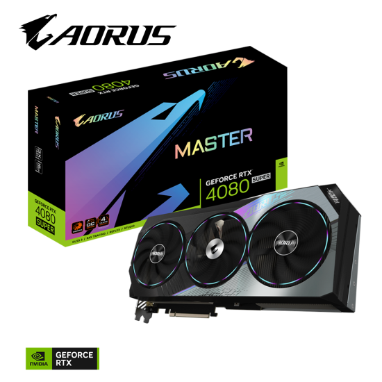 AORUS GeForce RTX 4080 SUPER MASTER 16GB GDDR6X Graphics Card