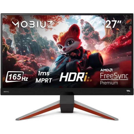 BenQ MOBIUZ EX2710Q Gaming Monitor 27 Inch IPS 2K 165Hz 1Ms Black