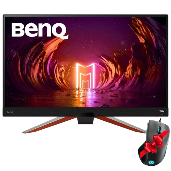 BenQ MOBIUZ EX2710Q 27 inch IPS 2K 165Hz 1ms HDRi Gaming Monitor + Lenovo M500 Gaming Mouse (Gift)