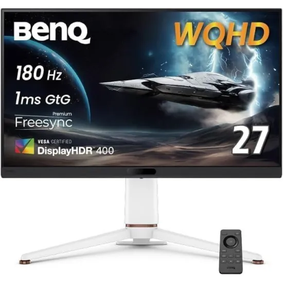 BenQ MOBIUZ EX271Q Gaming Monitor 27 Inch IPS 2K 180Hz 1Ms Black