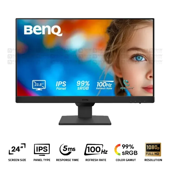 BenQ GW2490 Designer Monitor 24 Inch IPS FHD 100Hz 5Ms Black
