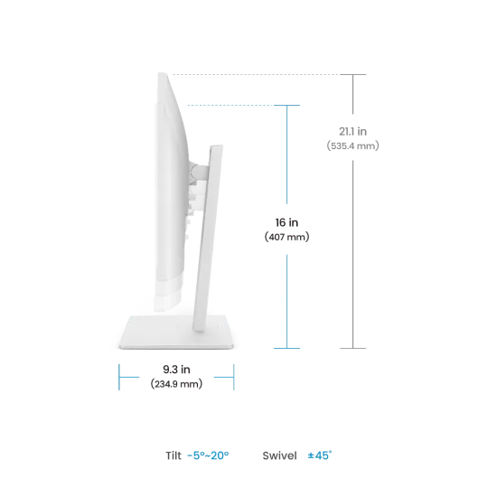 BenQ GW2786TC Office Monitor 27 Inch IPS FHD 100Hz 5ms USB C Charger White