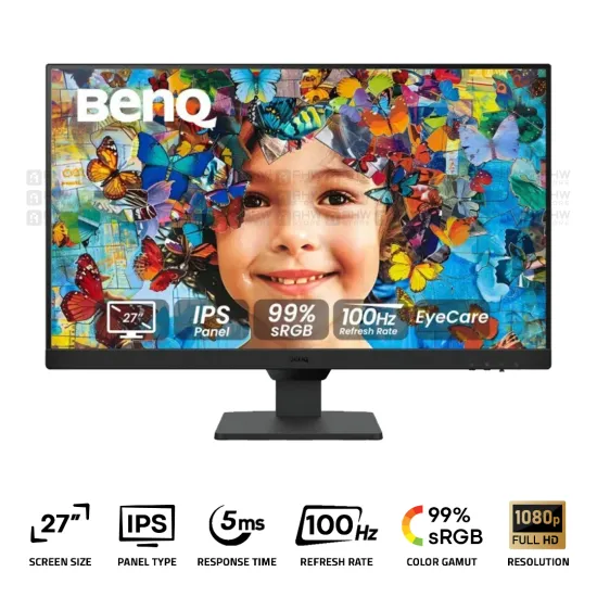 BenQ GW2790 Designer Monitor 27 Inch IPS FHD 100Hz 5Ms Black